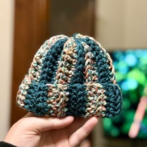 Multicolor Crochet Beanie